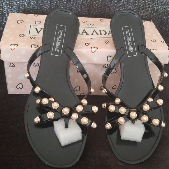 Victoria Adames Sandals in Black - Picture 8 of 8